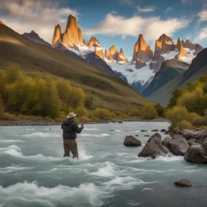 Pesca de truchas en La Patagonia Argentina