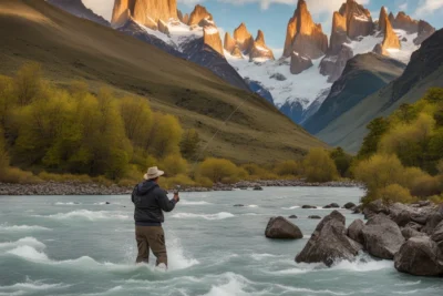 Pesca de truchas en La Patagonia Argentina