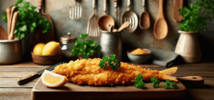 Pescado empanizado